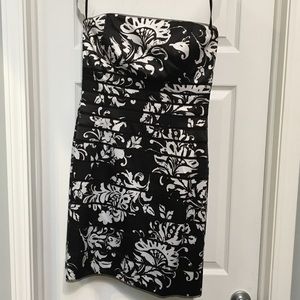 White House Black Market strapless dress